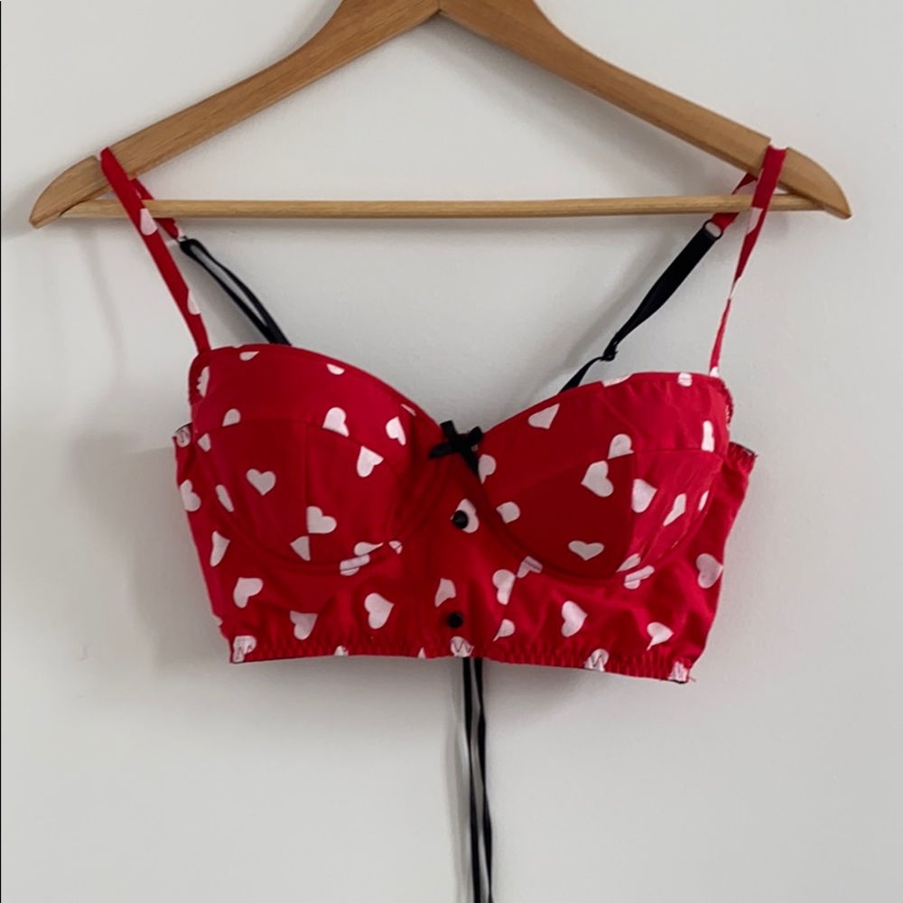 Fredericks of Hollywood Valentines Heart Bra